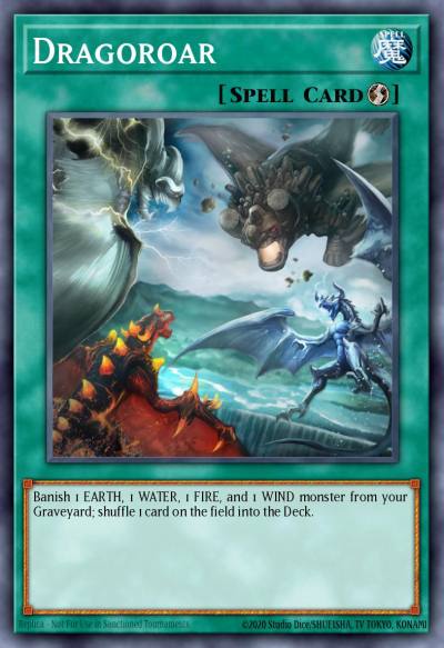Dragoroar Super Rare WSUP-EN038 World Superstars Yugioh card