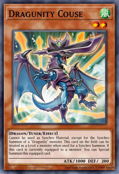 Dragunity Couse Common MP19-EN088 2019 Gold Sarcophagus Tin Mega Pack Yugioh card