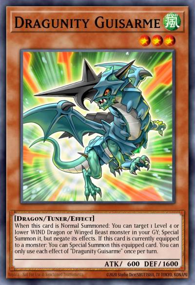 Dragunity Guisarme Secret Rare HAC1-EN172 Hidden Arsenal Chapter 1 Yugioh card