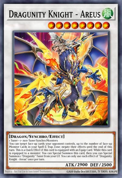Dragunity Knight - Areus Secret Rare BLGG-EN013 Battles of Legend: Glorious Gallery Yugioh card