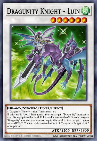 Dragunity Knight - Luin Rare CYHO-EN032 Cybernetic Horizon Yugioh card