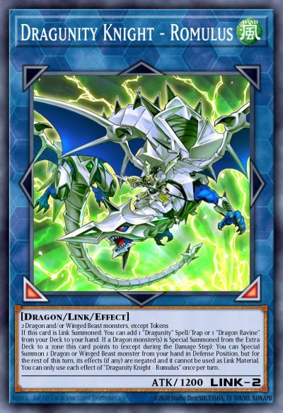 Dragunity Knight - Romulus Prismatic Secret Rare MP20-EN145 2020 Tin of Lost Memories Mega Pack Yugioh card