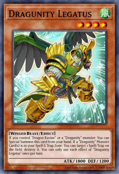 Dragunity Legatus Ultra Rare GFTP-EN037 Ghosts From the Past Yugioh card
