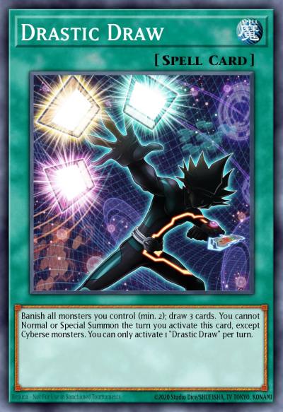 Drastic Draw Ultra Rare MZMI-EN037 Maze of Millennia Yugioh card
