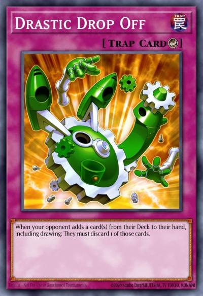 Drastic Drop Off Duel Terminal Normal Parallel Rare DT06-EN047 Duel Terminal 6a Yugioh card