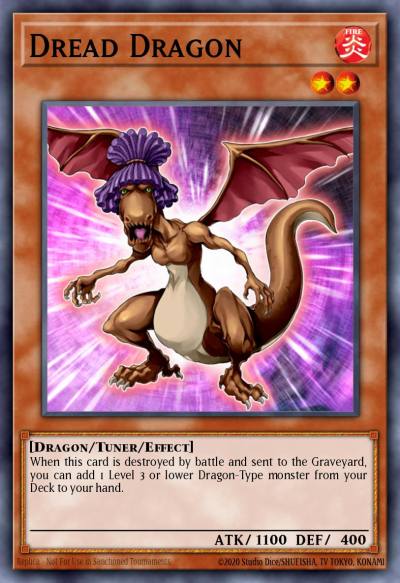 Dread Dragon Rare TSHD-EN008 The Shining Darkness Yugioh card