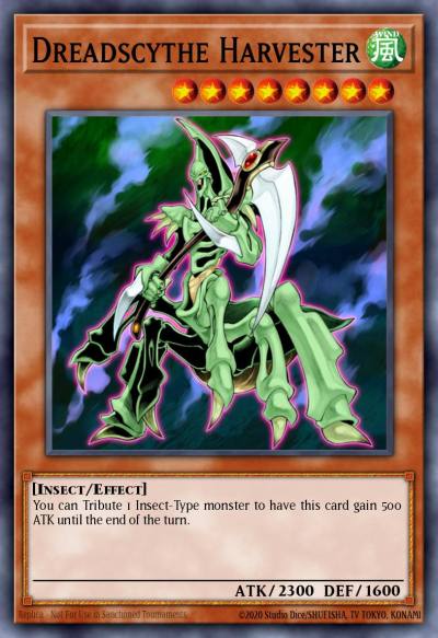 Dreadscythe Harvester Super Rare CT07-EN019 Collectible Tins 2010 Wave 2 Yugioh card