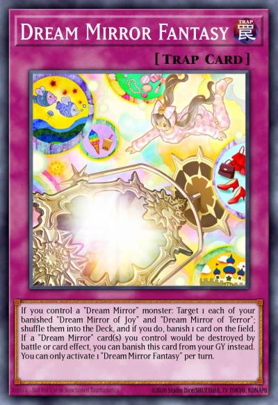 Dream Mirror Fantasy Common RIRA-EN091 Rising Rampage Yugioh card
