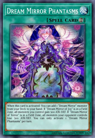 Dream Mirror Phantasms Super Rare CHIM-EN088 Chaos Impact Yugioh card