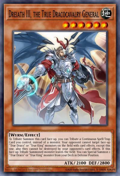 Dreiath III the True Dracocavalry General Ultra Rare MACR-EN023 Maximum Crisis Yugioh card