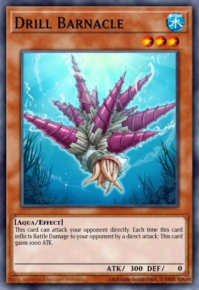 Drill Barnacle Common GENF-EN007 Generation Force Yugioh card