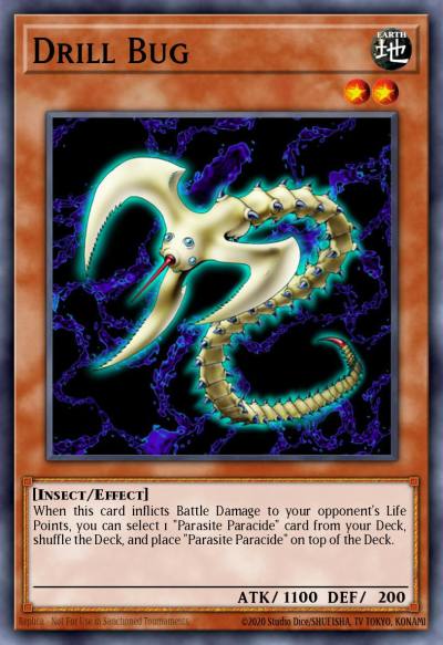 Drill Bug Common DB1-EN192 Dark Beginning 1 Yugioh card