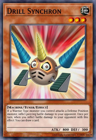 Drill Synchron Rare ABPF-EN004 Absolute Powerforce Yugioh card