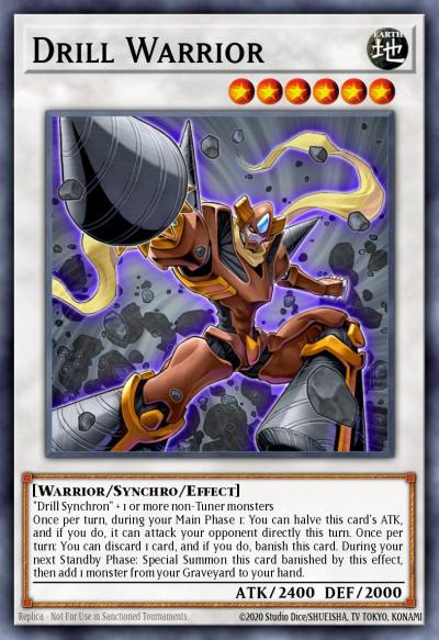 Drill Warrior Ultimate Rare ABPF-EN041 Absolute Powerforce Yugioh card
