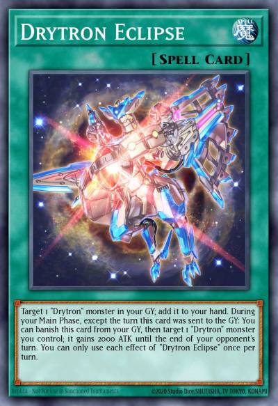 Drytron Eclipse Rare GEIM-EN034 Genesis Impact Yugioh card