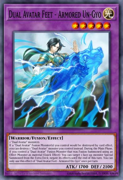 Dual Avatar Feet - Armored Un-Gyo Super Rare PHRA-EN033 Phantom Rage Yugioh card