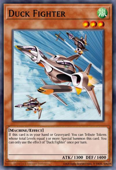 Duck Fighter Super Rare LTGY-EN099 Lord of the Tachyon Galaxy Yugioh card