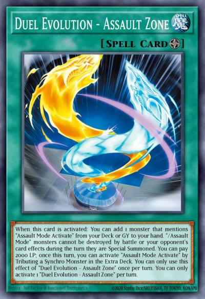 Duel Evolution - Assault Zone Common BPRO-EN054 Burst Protocol Yugioh card