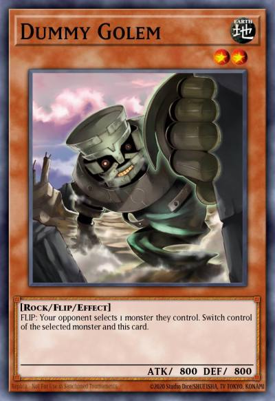 Dummy Golem Common DR3-EN196 Dark Revelation Volume 3 Yugioh card