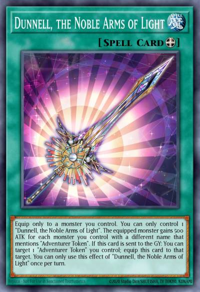 Dunnell the Noble Arms of Light Common MP23-EN269 25th Anniversary Tin Dueling Heroes Mega Pack Yugioh card