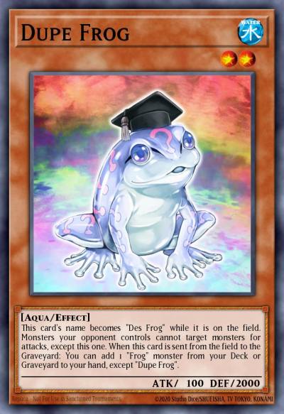 Dupe Frog Ultra Rare BLGG-EN055 Battles of Legend: Glorious Gallery Yugioh card