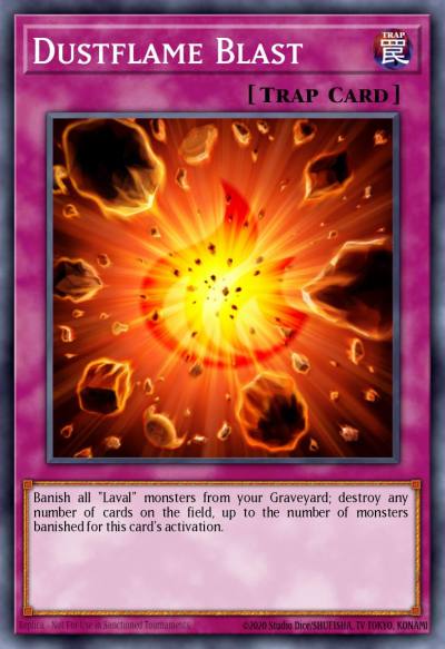 Dustflame Blast Duel Terminal Normal Parallel Rare DT06-EN098 Duel Terminal 6b Yugioh card