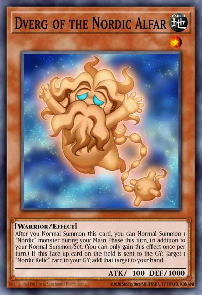 Dverg of the Nordic Alfar Secret Rare LC5D-EN183 Legendary Collection 5Ds Mega Pack Yugioh card