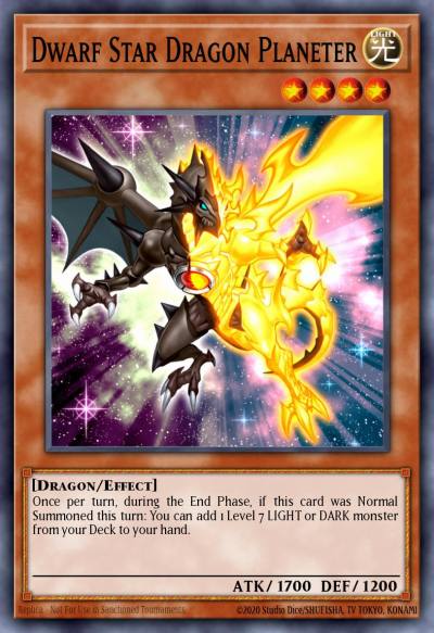 Dwarf Star Dragon Planeter Common MP17-EN051 2017 Mega-Tin Mega Pack Yugioh card