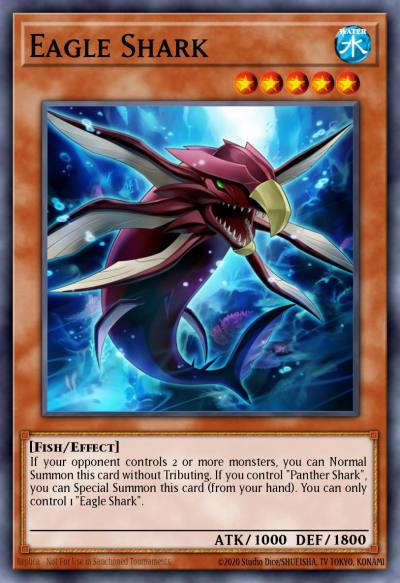 Eagle Shark Common LTGY-EN011 Lord of the Tachyon Galaxy Yugioh card