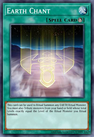 Earth Chant Ultra Rare MP22-EN251 2022 Tin of the Pharaohs Gods Yugioh card