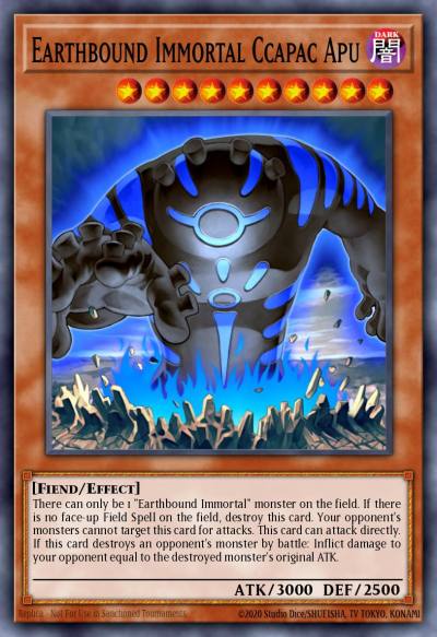 Earthbound Immortal Ccapac Apu Super Rare LC5D-EN147 Legendary Collection 5Ds Mega Pack Yugioh card