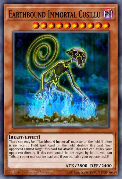 Earthbound Immortal Cusillu Ultimate Rare ANPR-EN016 Ancient Prophecy Yugioh card