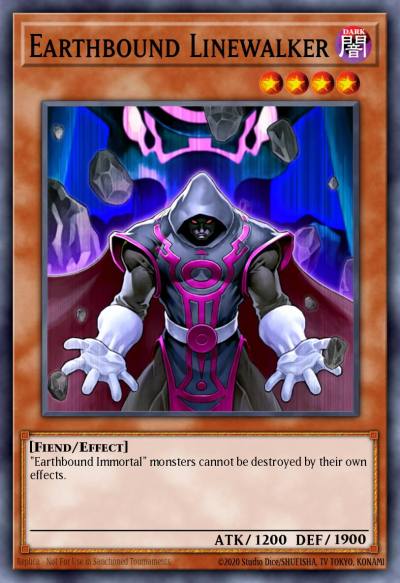 Earthbound Linewalker Secret Rare ABPF-EN088 Absolute Powerforce Yugioh card