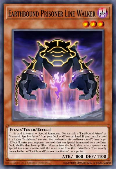 Earthbound Prisoner Line Walker Ultra Rare MP24-EN275 25th Anniversary Tin Dueling Mirrors Yugioh card