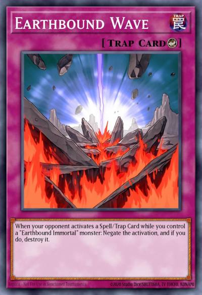 Earthbound Wave Rare LC5D-EN158 Legendary Collection 5Ds Mega Pack Yugioh card