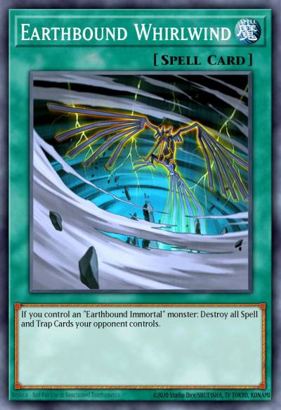 Earthbound Whirlwind Rare LC5D-EN155 Legendary Collection 5Ds Mega Pack Yugioh card