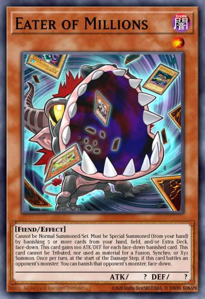 Eater of Millions Common MP17-EN196 2017 Mega-Tin Mega Pack Yugioh card