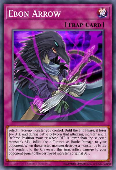 Ebon Arrow Common CRMS-EN069 Crimson Crisis Yugioh card