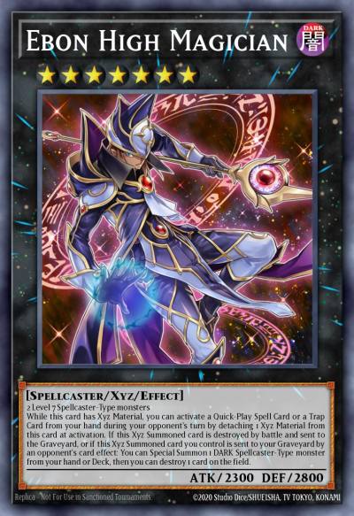 Ebon High Magician Ultra Rare CT13-EN004 2016 Mega-Tins Yugioh card