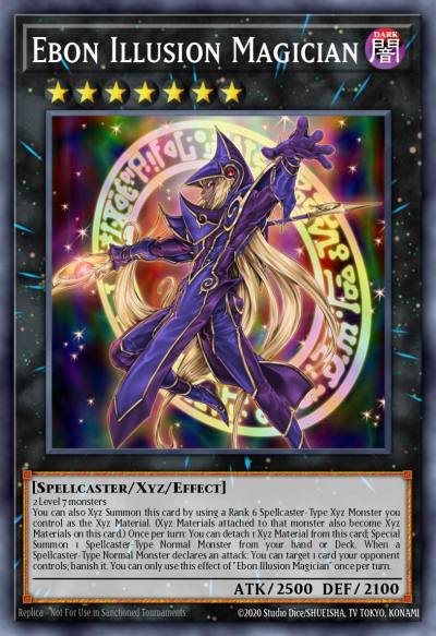 Ebon Illusion Magician Ultra Rare LDS3-EN091 Legendary Duelists Season 3 Yugioh card