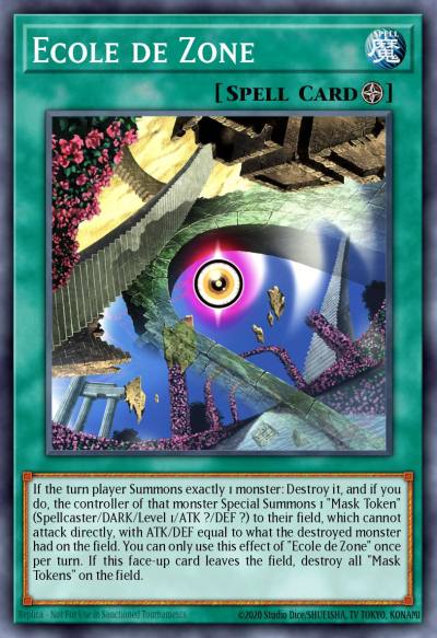 Ecole de Zone Secret Rare BROL-EN021 Brothers of Legend Yugioh card