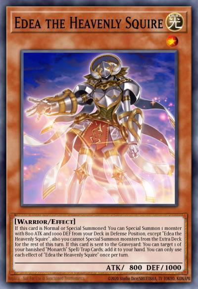 Edea the Heavenly Squire Ultra Rare BROL-EN078 Brothers of Legend Yugioh card