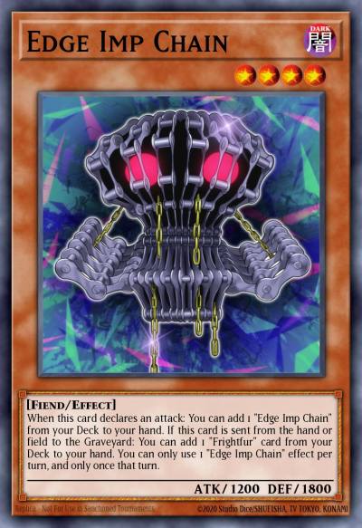 Edge Imp Chain Common MP16-EN012 2016 Mega-Tin Mega Pack Yugioh card