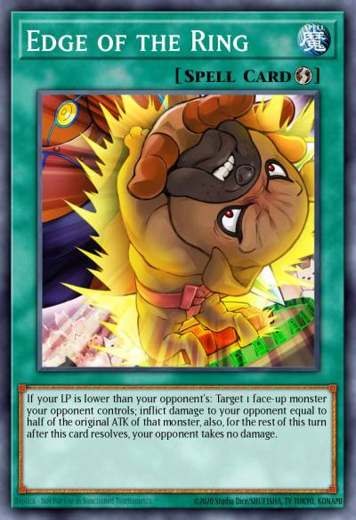 Edge of the Ring Common SAST-EN068 Savage Strike Yugioh card