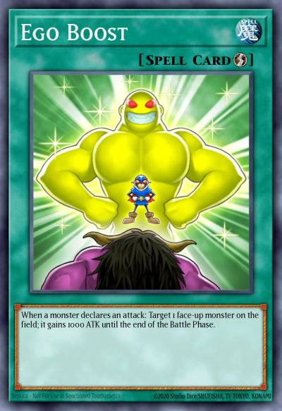 Ego Boost Common BP02-EN164 Battle Pack 2 War of the Giants Yugioh card