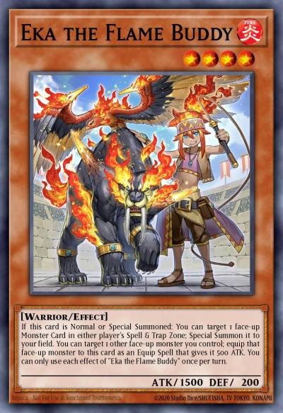 Eka the Flame Buddy Common MP23-EN130 25th Anniversary Tin Dueling Heroes Mega Pack Yugioh card