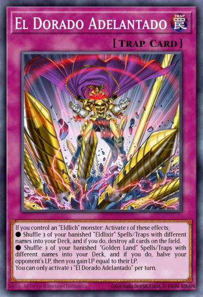 El Dorado Adelantado Rare MGED-EN129 Maximum Gold El Dorado Yugioh card
