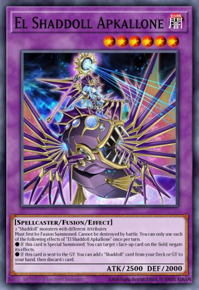 El Shaddoll Apkallone Prismatic Secret Rare MP21-EN246 2021 Tin of Ancient Battles Yugioh card