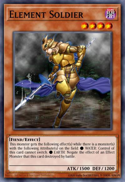 Element Soldier Common DR3-EN024 Dark Revelation Volume 3 Yugioh card