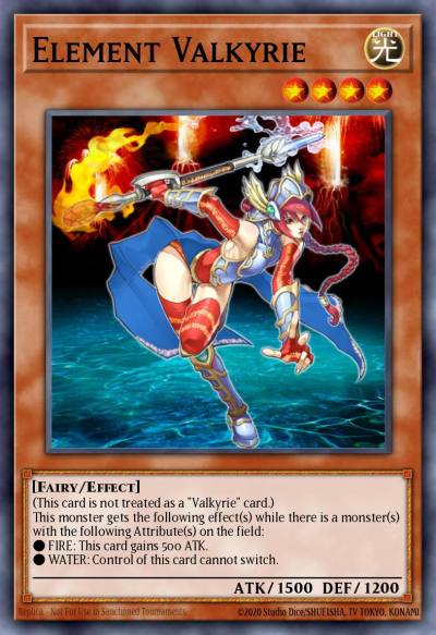 Element Valkyrie Common DR3-EN130 Dark Revelation Volume 3 Yugioh card
